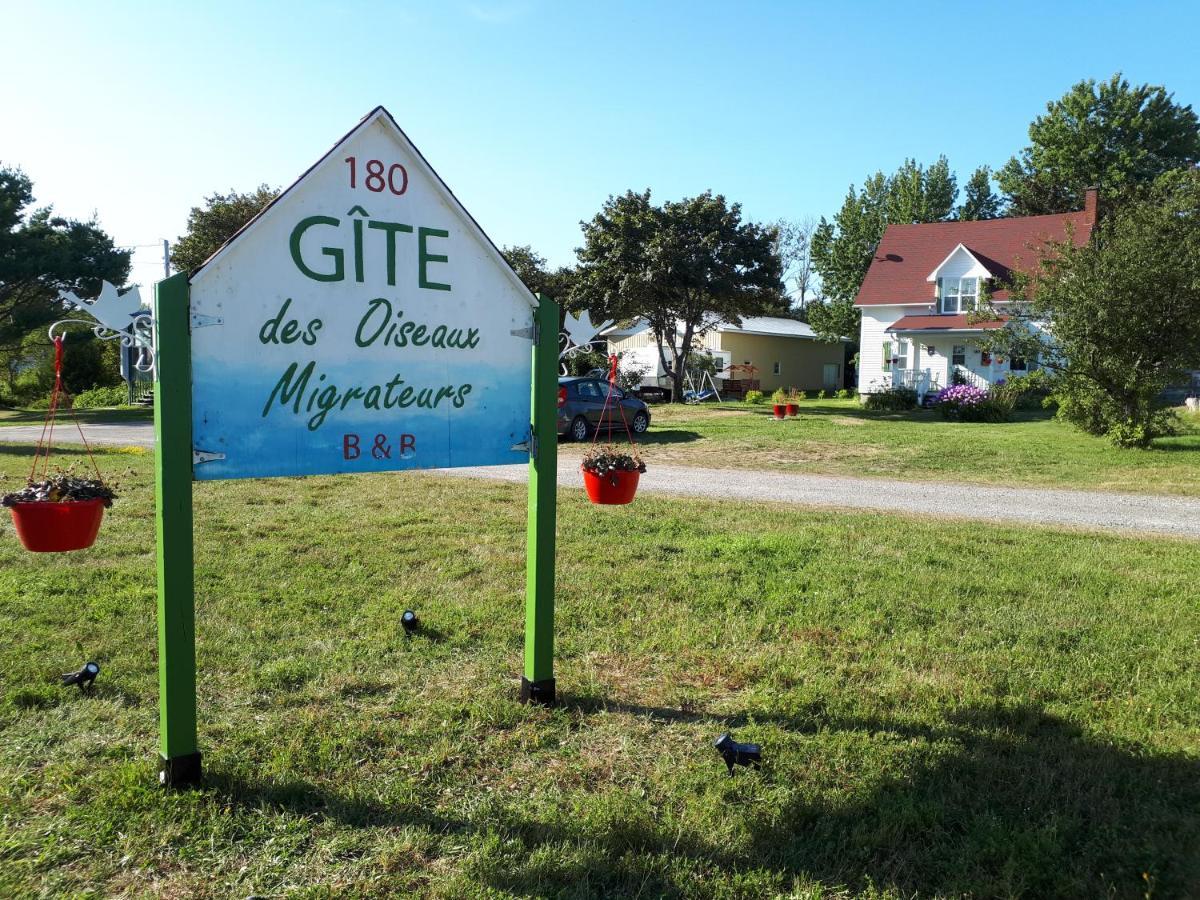 Gite Des Oiseaux Migrateurs Bed & Breakfast Nouvelle Exterior photo